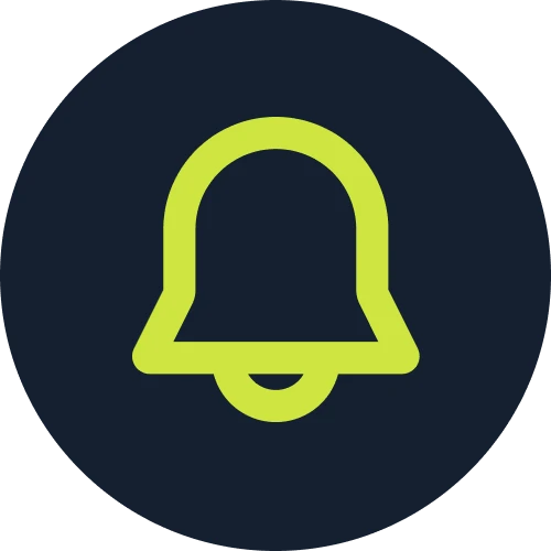 Use the notification feature to get instant updates from CopyBet.