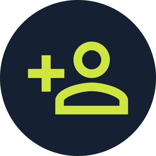 Easily sign up on the CopyBet platform.