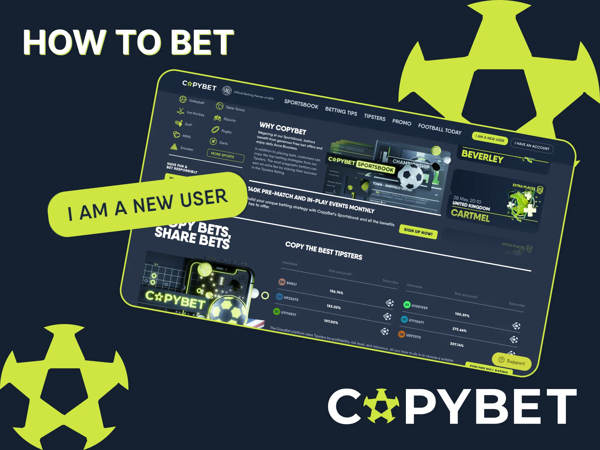 Back horses like a pro using Copybet.