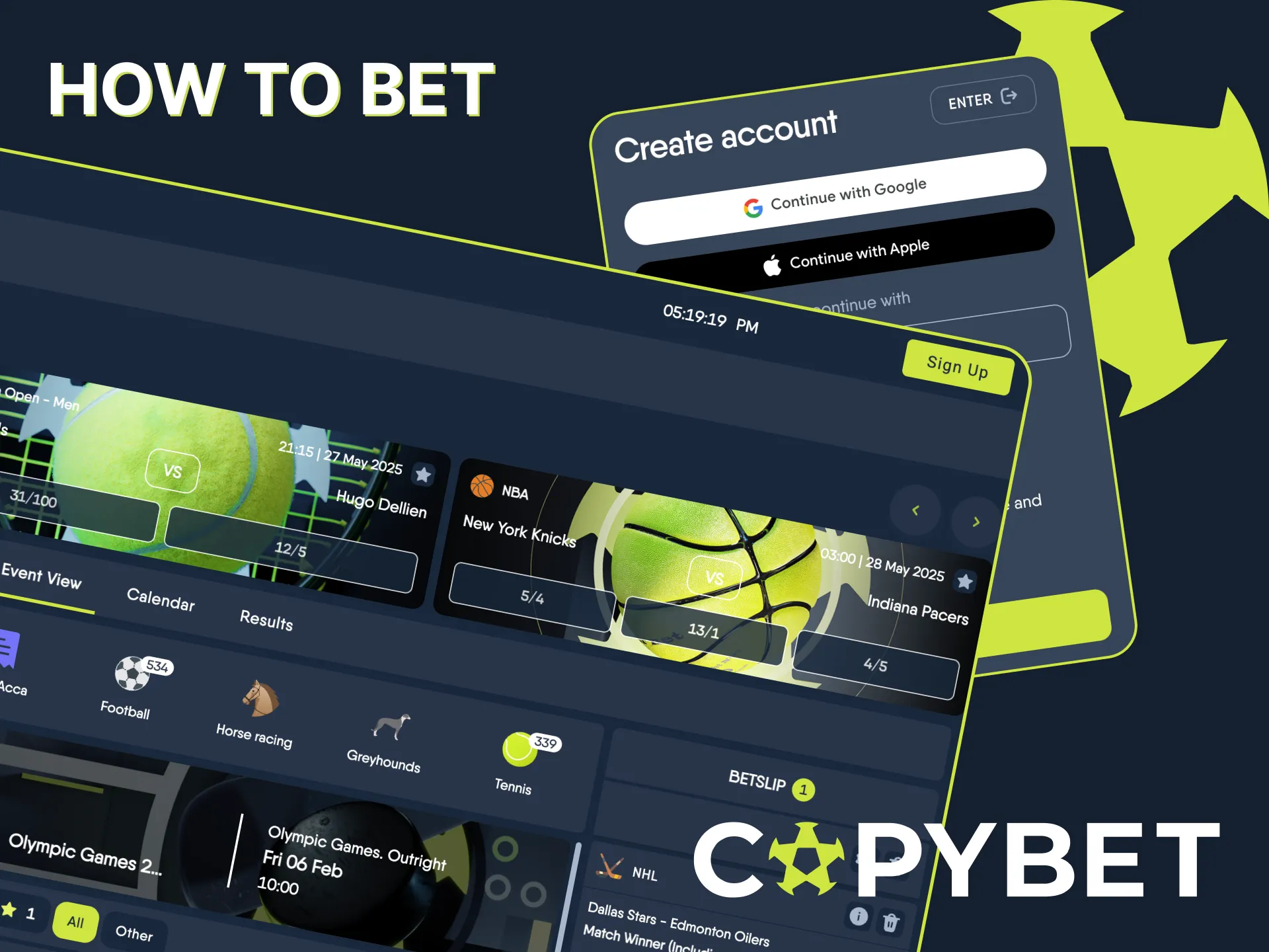 Bet live on hockey and feel the thrill.